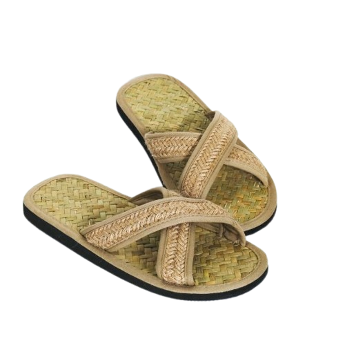 Dép Cói Mang Trong Nhà - Dép Đi Làm Văn Phòng/ Đi Chơi - Slippers giá 120,000 đang rẻ nhất thị trường